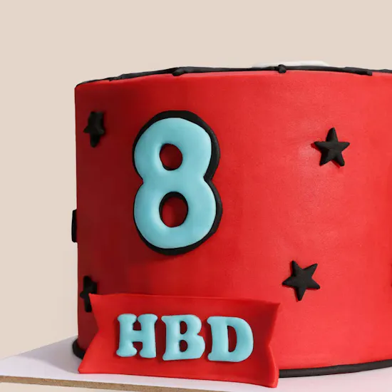 Floward Personalized Spider Man Birthday Cake
