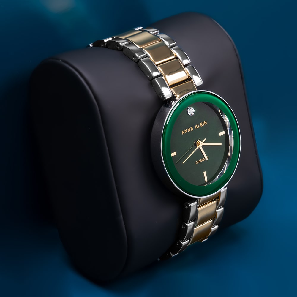 Anne klein green watch new arrivals