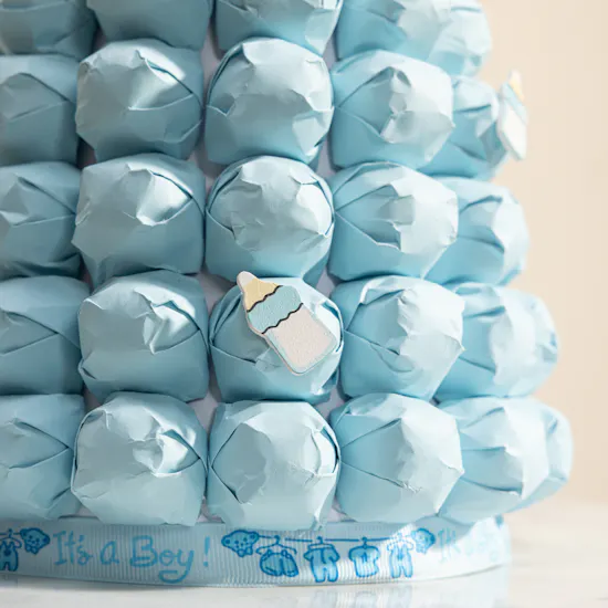 Passionelle Baby Boy Blue Chocolate Tower