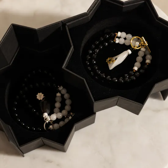 Tasneem Eshki Together we Pray Rosary Couple Set