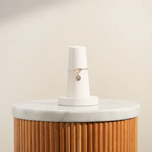 Pandora Moments Heart Closure Snake Chain with Rose Charm Gold Plated Bracelet Set
