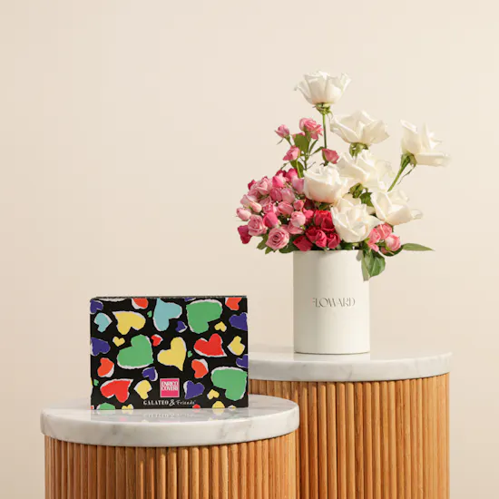 Rocca Bianka Olive Oil and Vinegar Gift Box | Vibrant Elegance Flowers Box