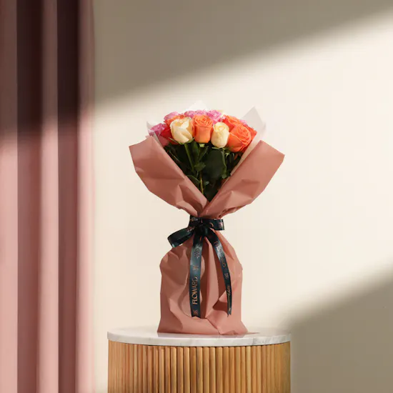 Colorful Roses Bouquet