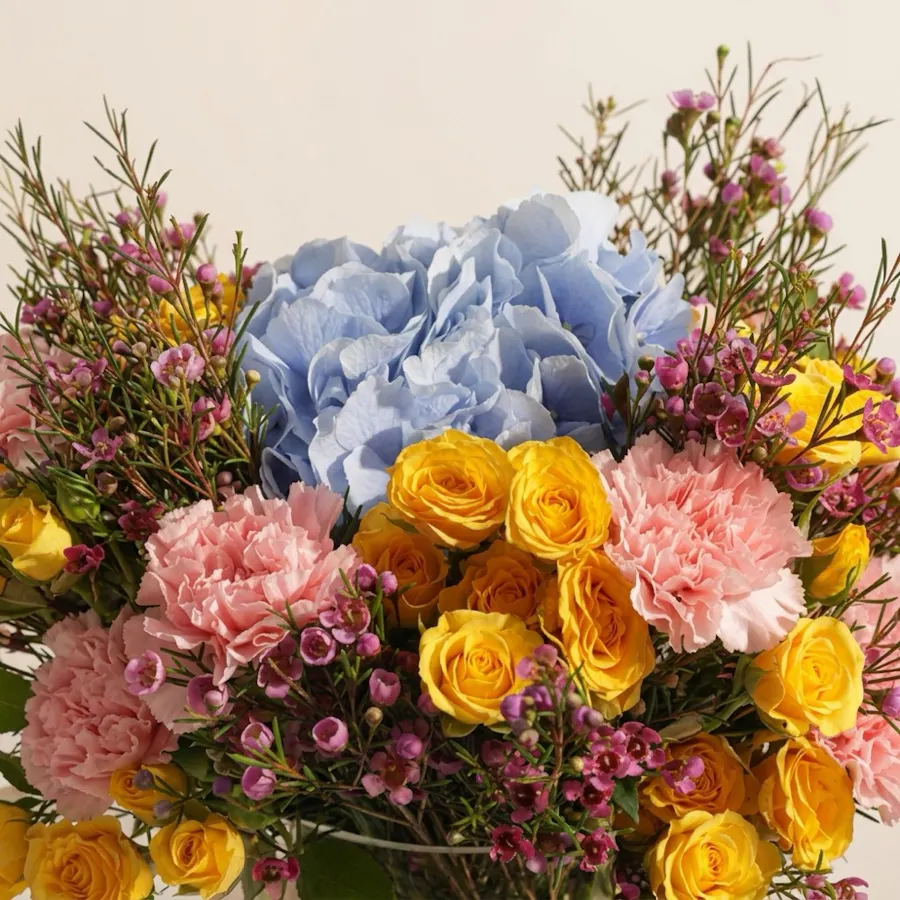 Springtime Splendor Flowers Vase 2