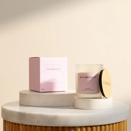 Splendour Amber Scented Candles