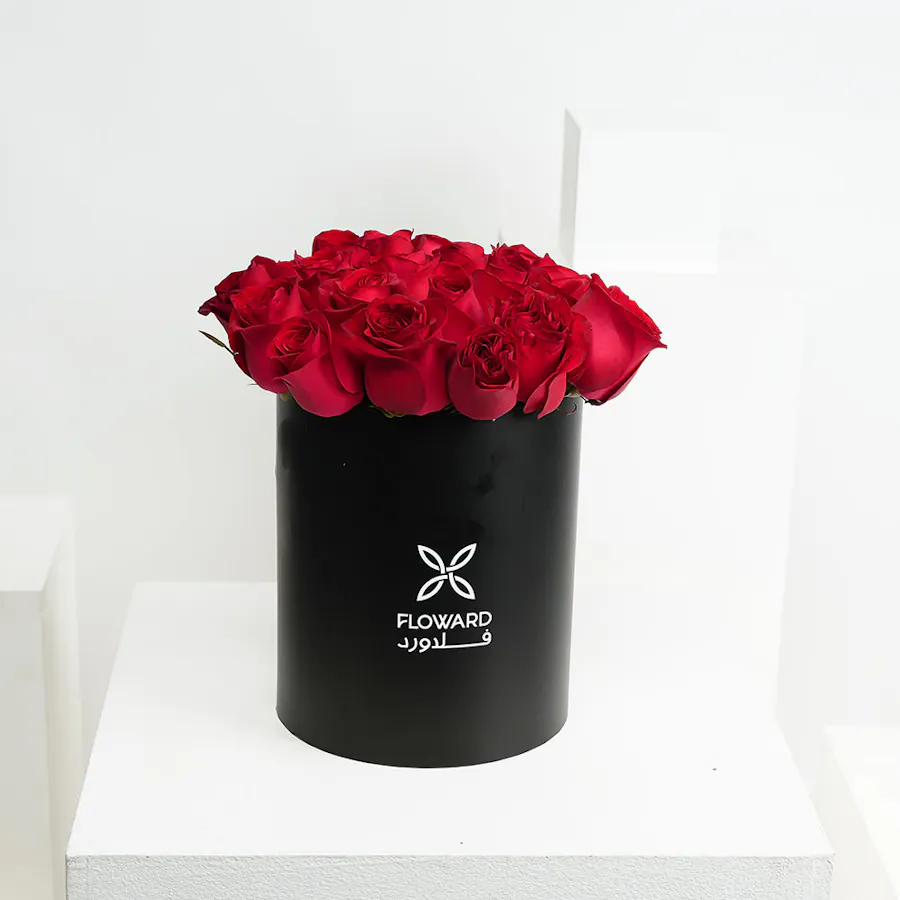 25 Red Roses | Black Box 1