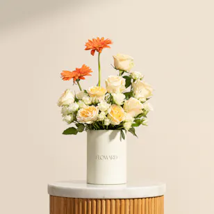 Golden Bloom Flower Box