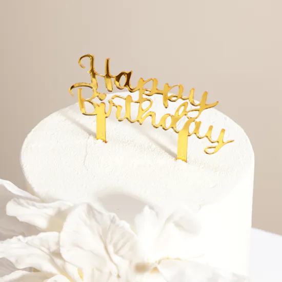 Floward Enchanting White Petals Birthday Cake