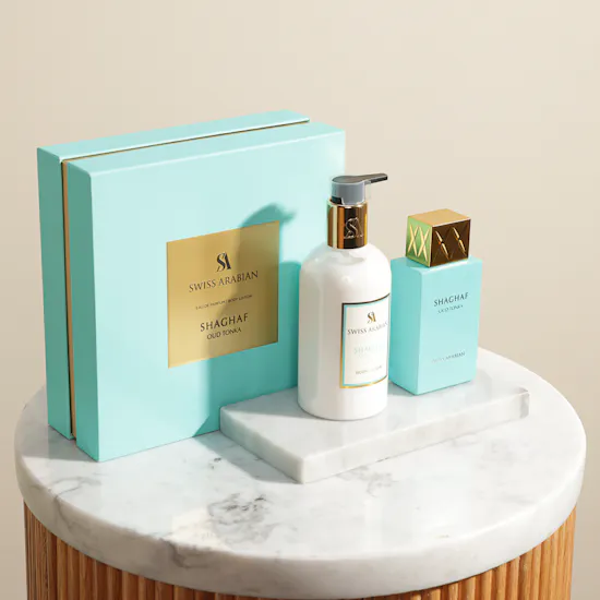 Swiss Arabian Shaghaf Oud Tonka Unisex EDP Giftset