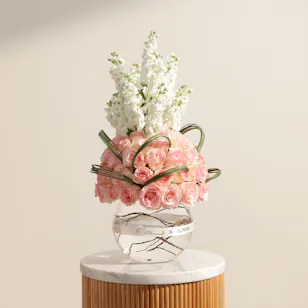 Soft Romance Flower Vase