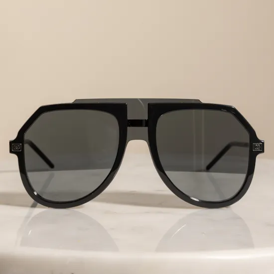 Dolce & Gabbana Oversized Aviator Sunglasses