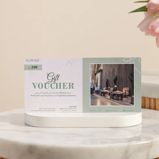 Joyous Hands Spa Gift Voucher | Birthday Flowers Vase