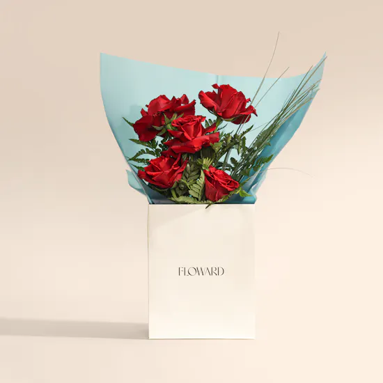 NJD Heart Chocolate & Floward Bear with Flowers