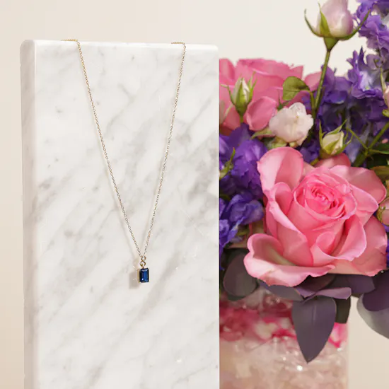 Midad September Necklace | Bright Flowers