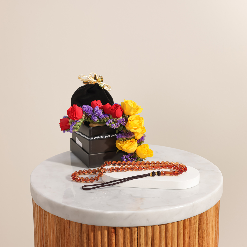 Bazma Saffron Brown Mesbah | Stunning Flowers 