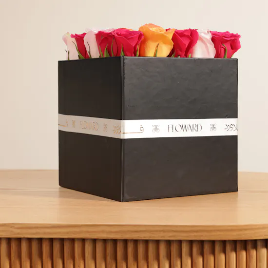 Birthday Flowers Box | Balloons