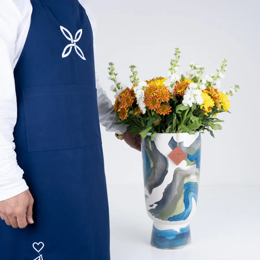 Bright Flowers | Artistic Vase 4