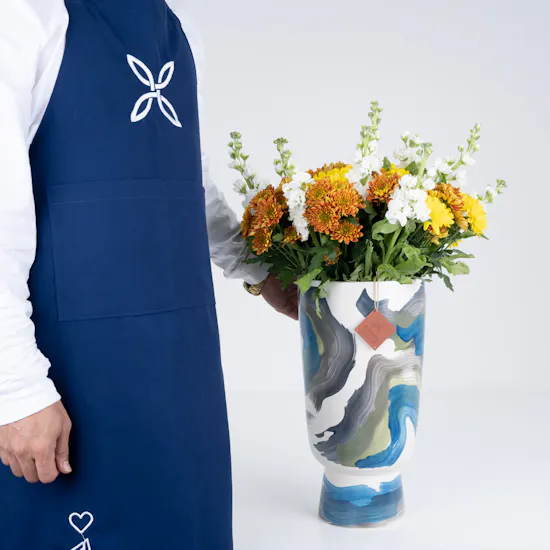 Bright Flowers | Artistic Vase