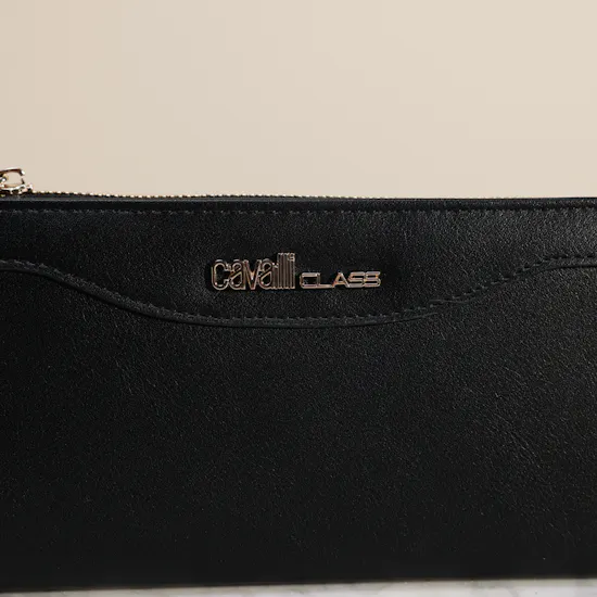 Cavalli Class Elegant Black Women's Wallet
