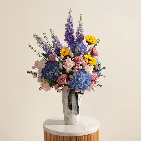 Morning Sky Flower Vase