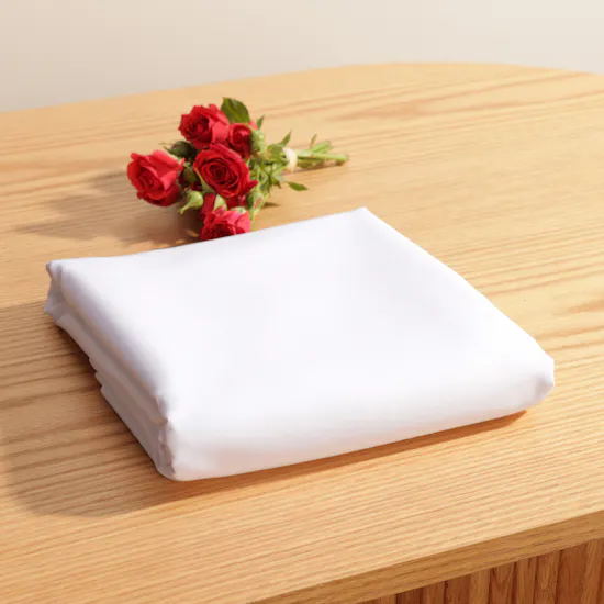 Saaf Toyobo Fabrice Dishdasha | Red Baby Rose