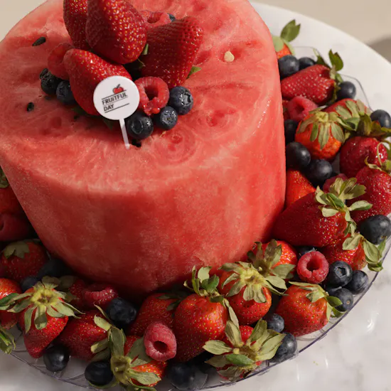 Fruitful Day Watermelon Fruit Cake