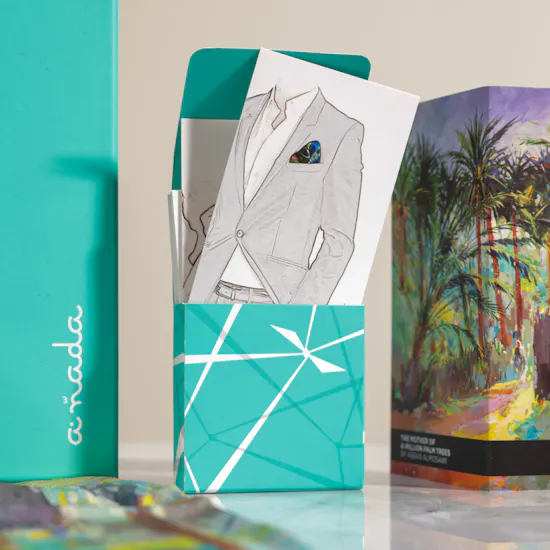 Annada The Mother of A Million Palm Trees | Mini Scarf