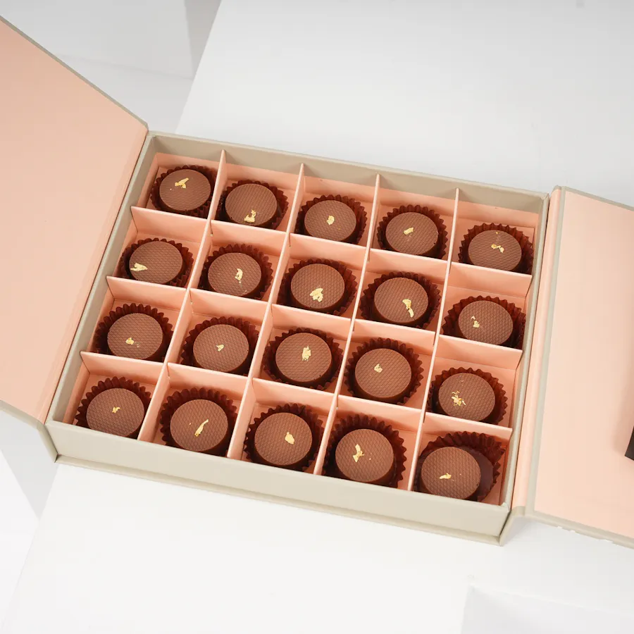 Floward Caramel Chocolate Box | Radiance Bouquet 3