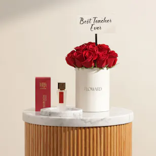 Lootah Maroon Hair Mist for Women | Best Teacher Flowers Box 