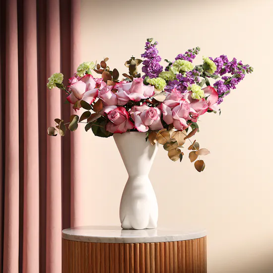 Enchanting Violet Vase