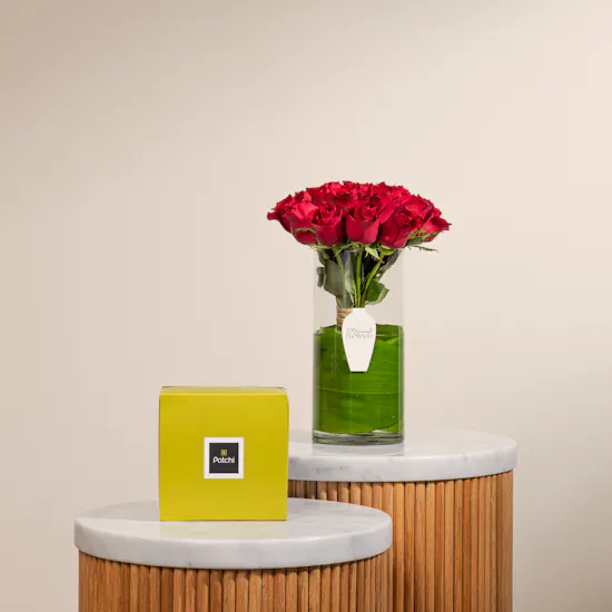 Patchi Chocolate Box | Red Vase
