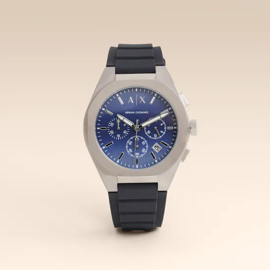 Armani Exchange Rafael Chronograph Dark Blue Men's Watch