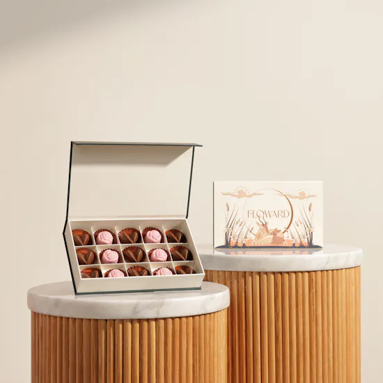 Floward Tender Heart Small Chocolate Box