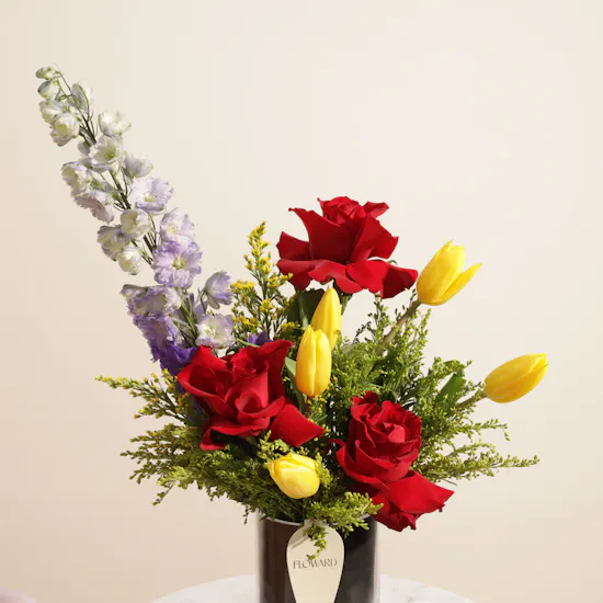 Stanley The Quencher H2.0 Flowstate Hot Coral Tumbler | Exotic Flower Vase