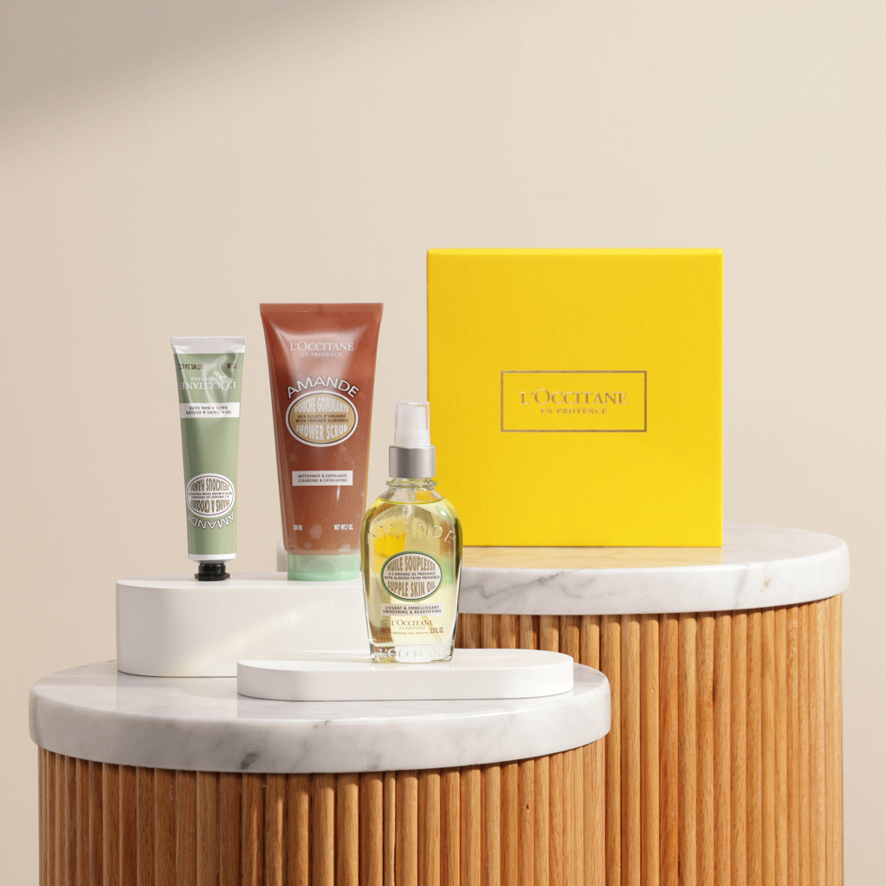 مجموعة اللوز المميزة من لوكسيتان