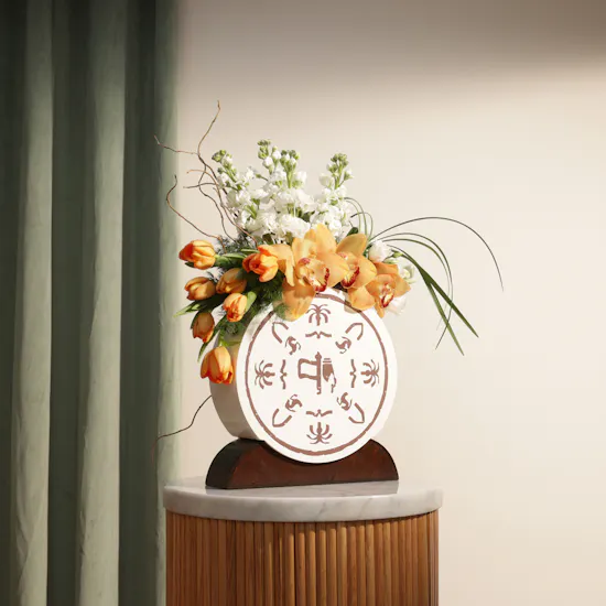 Founding Day Flowers Vase