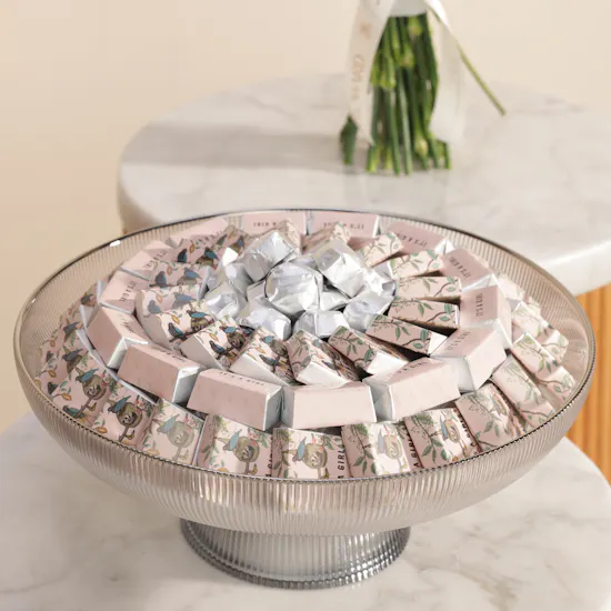 Anoosh Baby Gender Luxurious Chocolate Tray | Festive Flower Bouquet