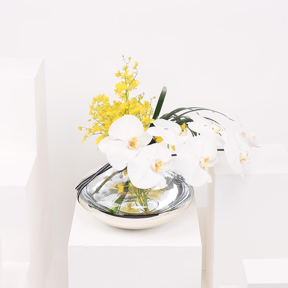 Yellow Lake | Glass Vase