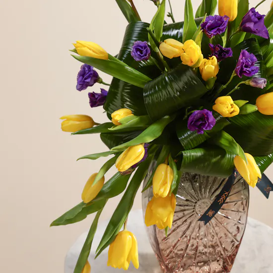 Sunlit Joy Flower Vase