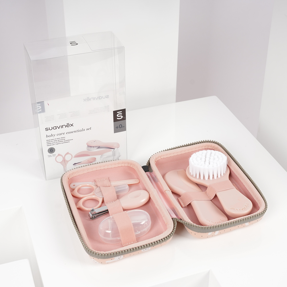مجموعة العناية بالطفل الوردية من سوافينكس
