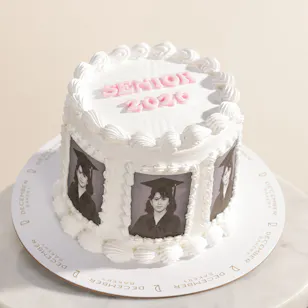 December Cake Personalized Graduation Photo Cake December Cake Personalized Graduation Photo Cake