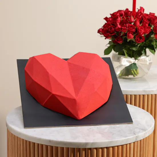Dinara Kasko Red Cake | I Love You Flowers
