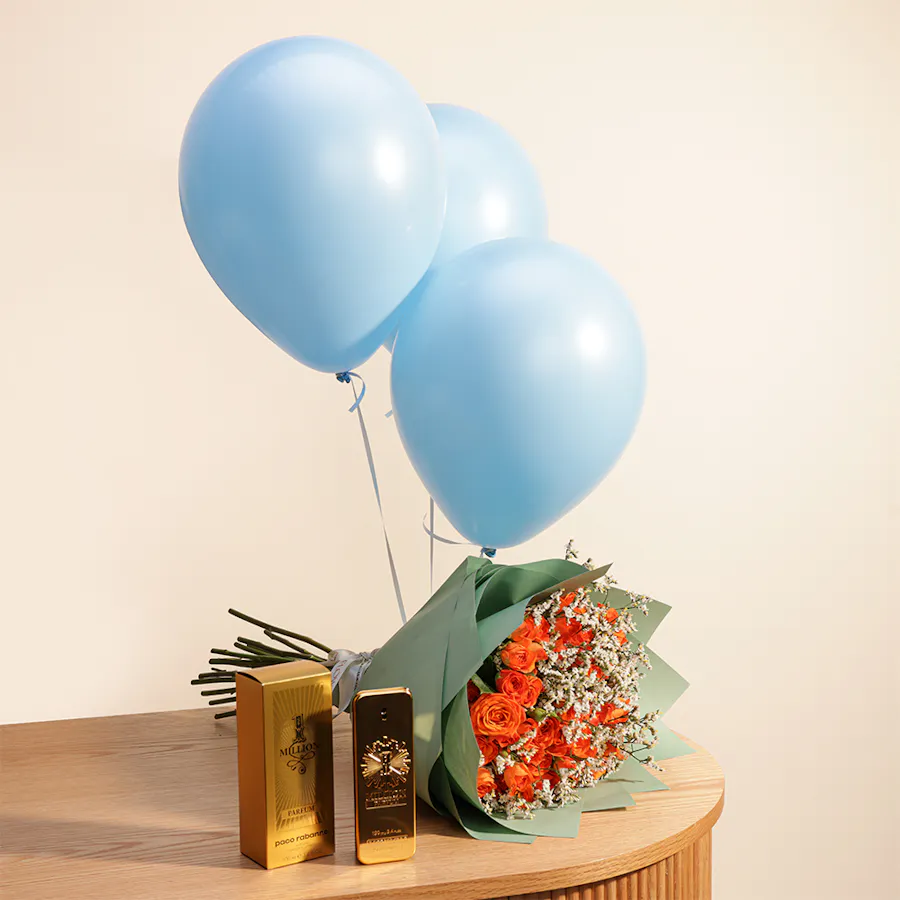 Paco Rabanne One Million For Him | Magical Flowers & Balloons 1