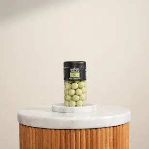 Lakrids by Bulow C Sour Strawberry Coated Liquorice