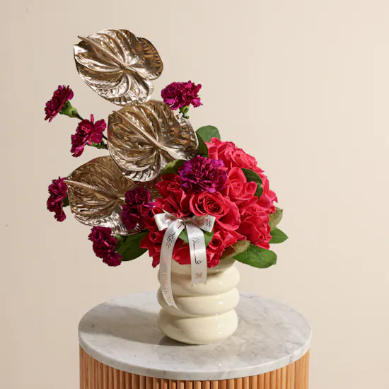 Petal Glow Flowers Vase