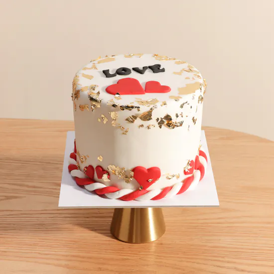 Floward Golden Love Cake