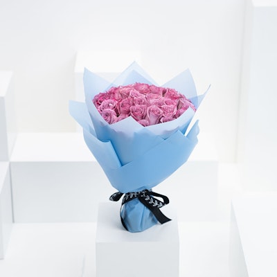 35 Purple Roses