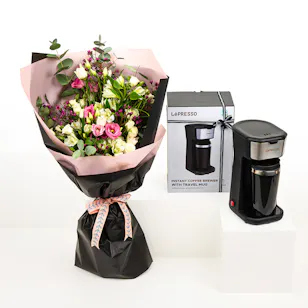 Ephone LePRESSO Instant Coffee Brewer with Travel Mug  | Cute Booms