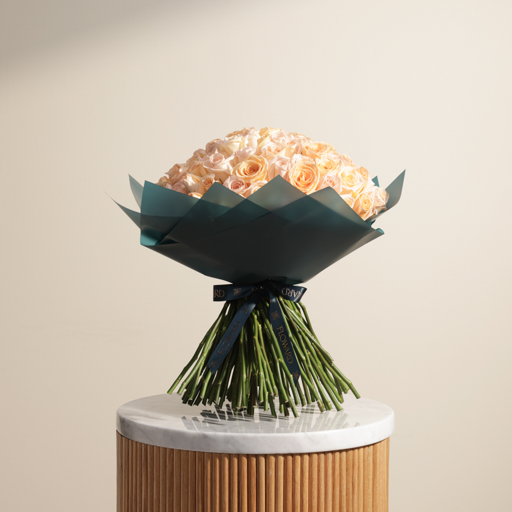 باقة الورد الملكي | 150 جوري