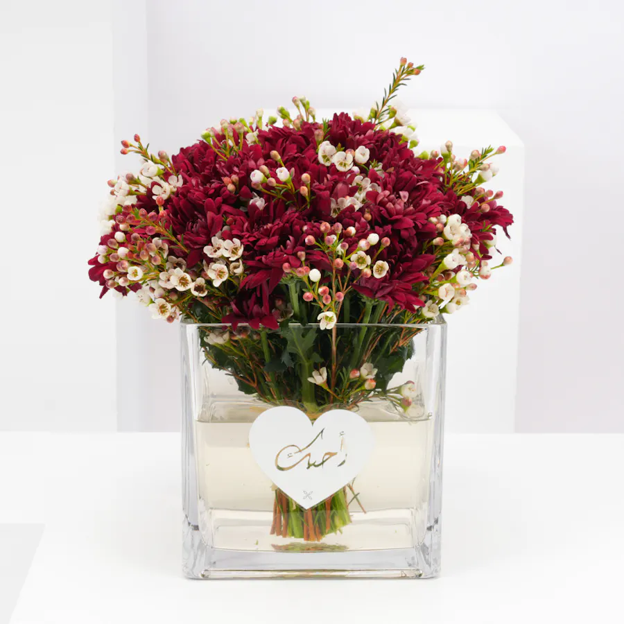 Warm Love Blooms Vase 1
